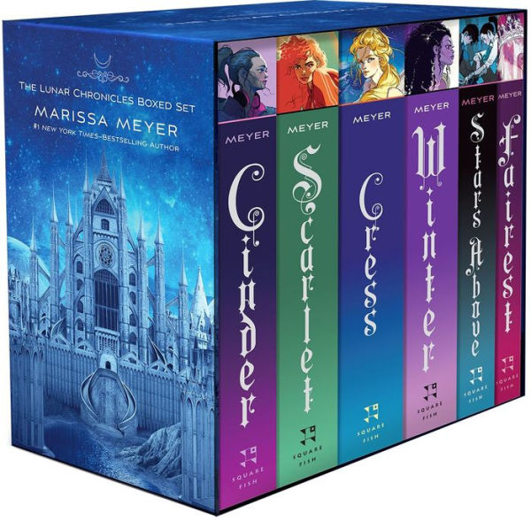 Clean YA sci-fi fantasy romance
Marissa Meyer